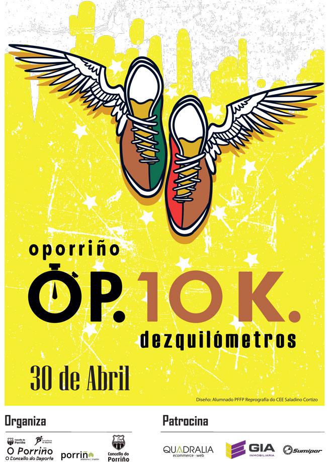 cartel O Porriño 10K 30 de abril 2023